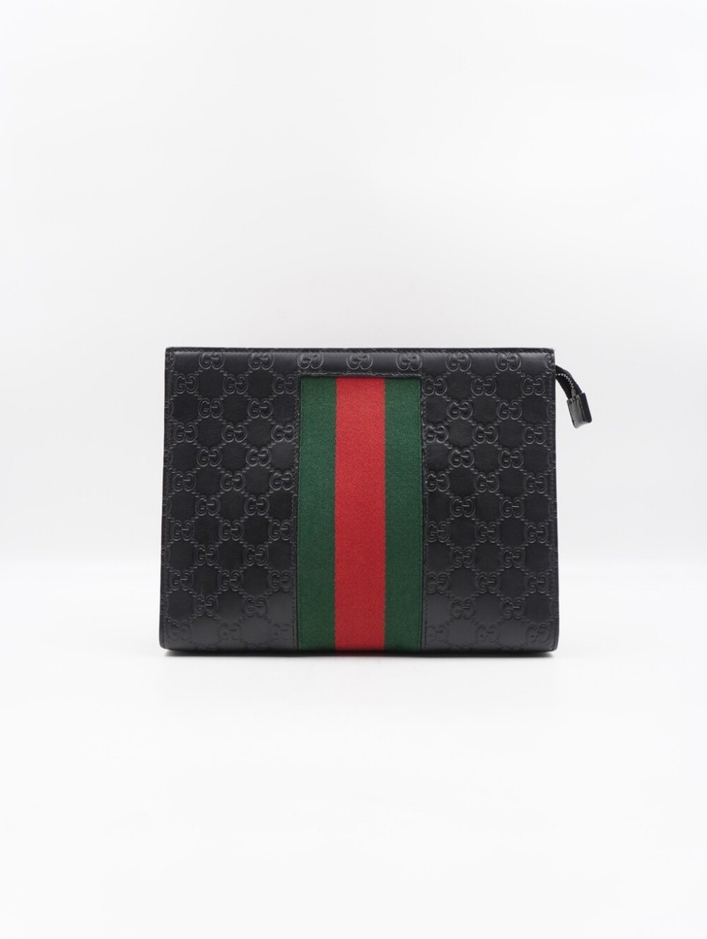 CP66 💟 Gucci Guccissima Signature Web Cosmetic Case